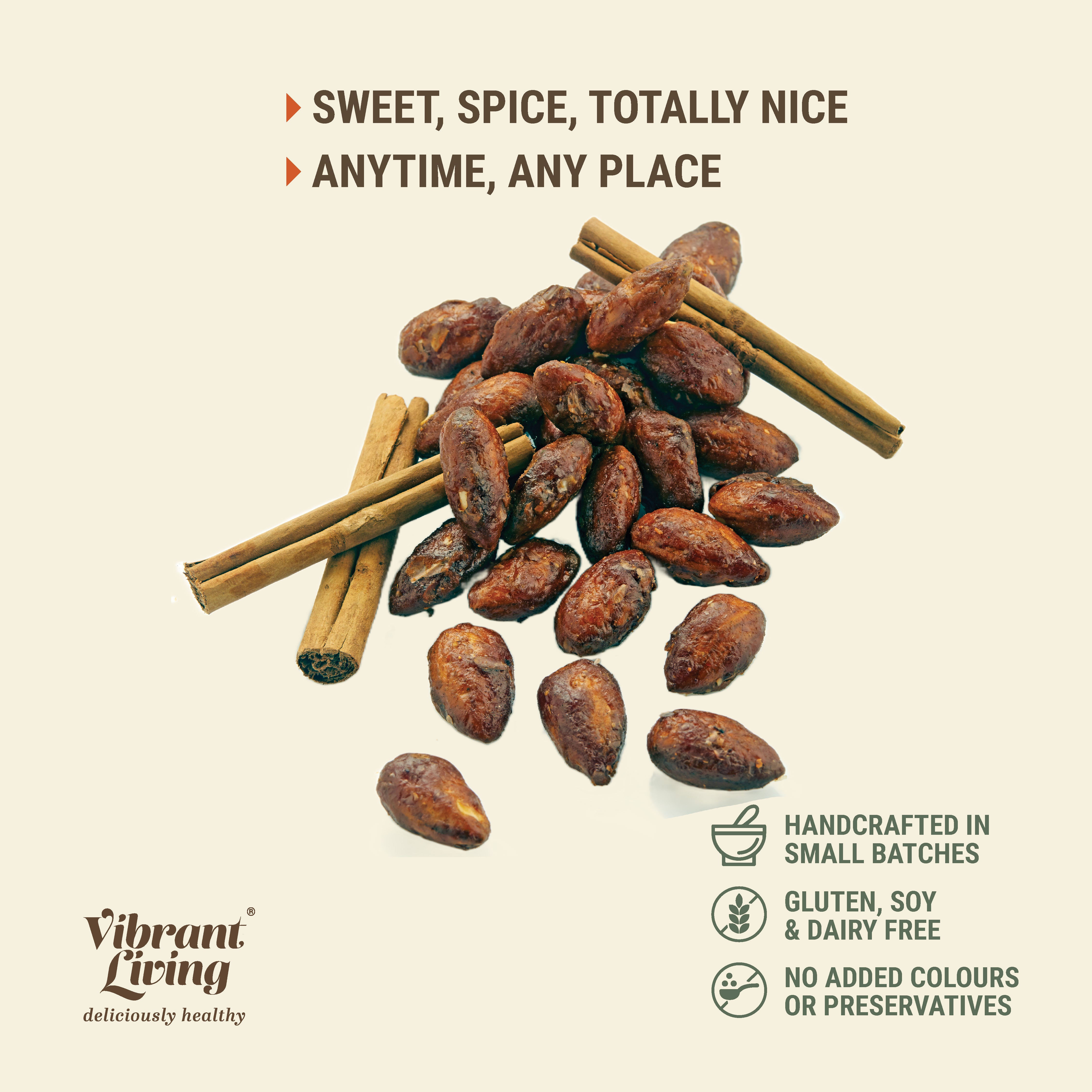 Cinnamon Almonds