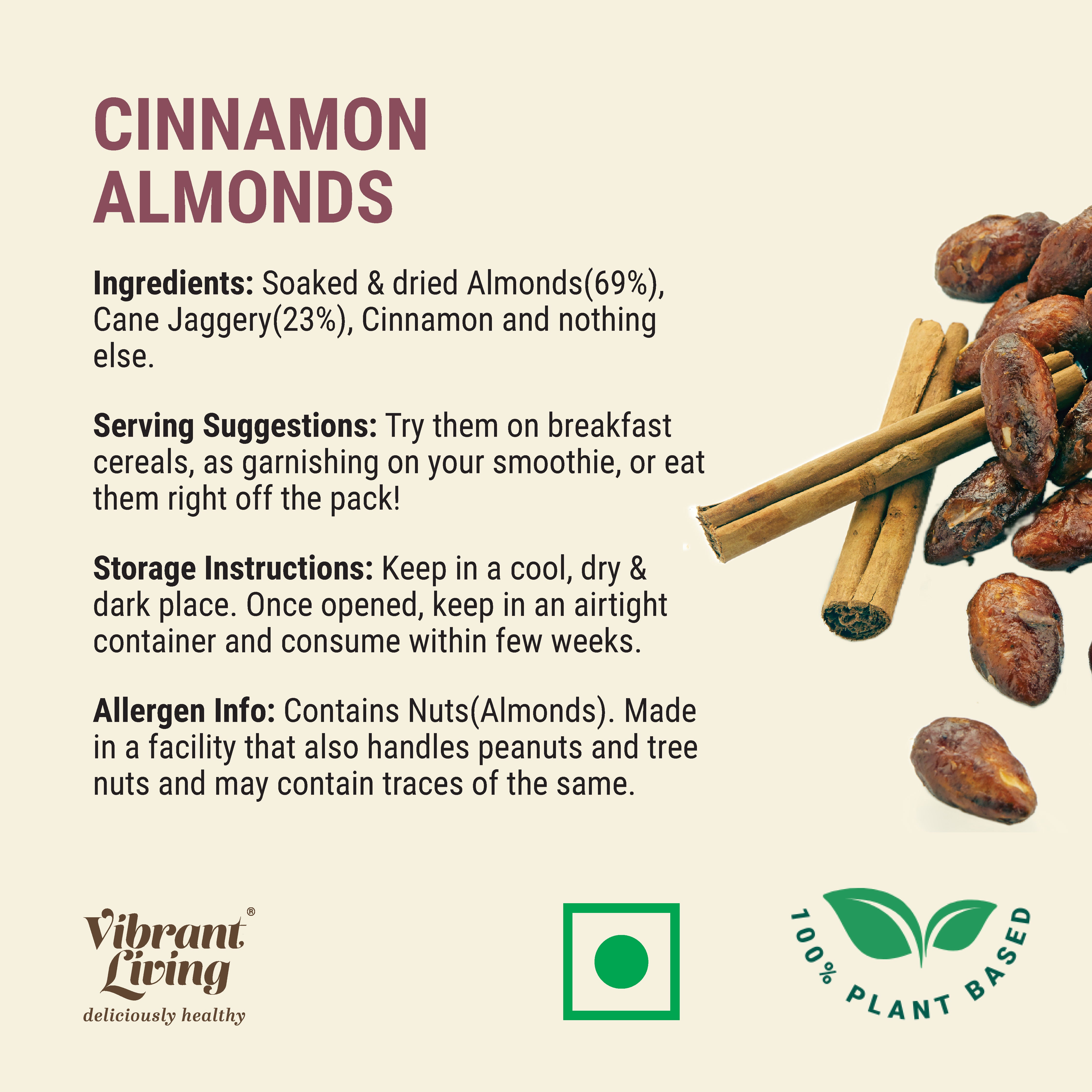 Cinnamon Almonds