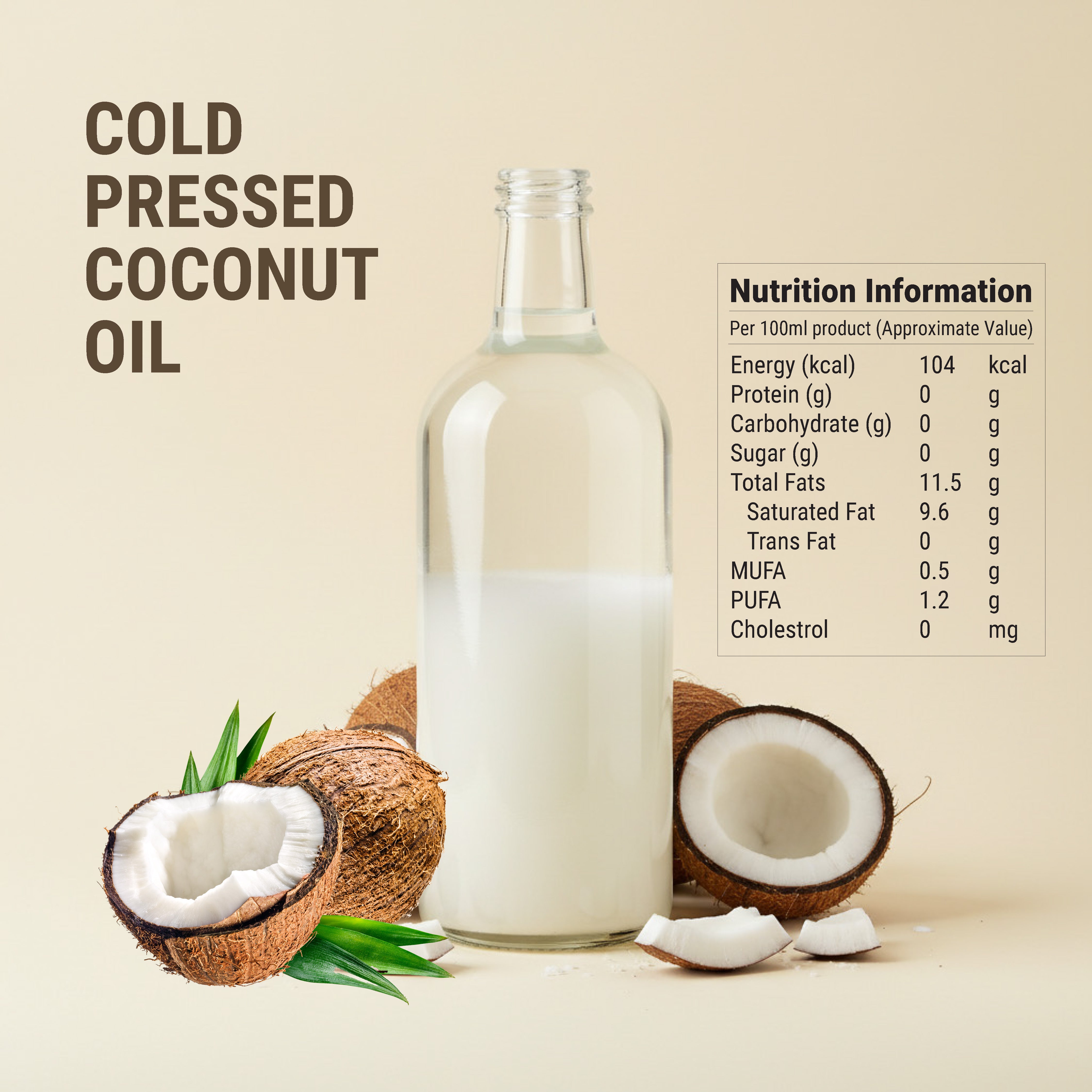 Cold Pressed Coconut Oil