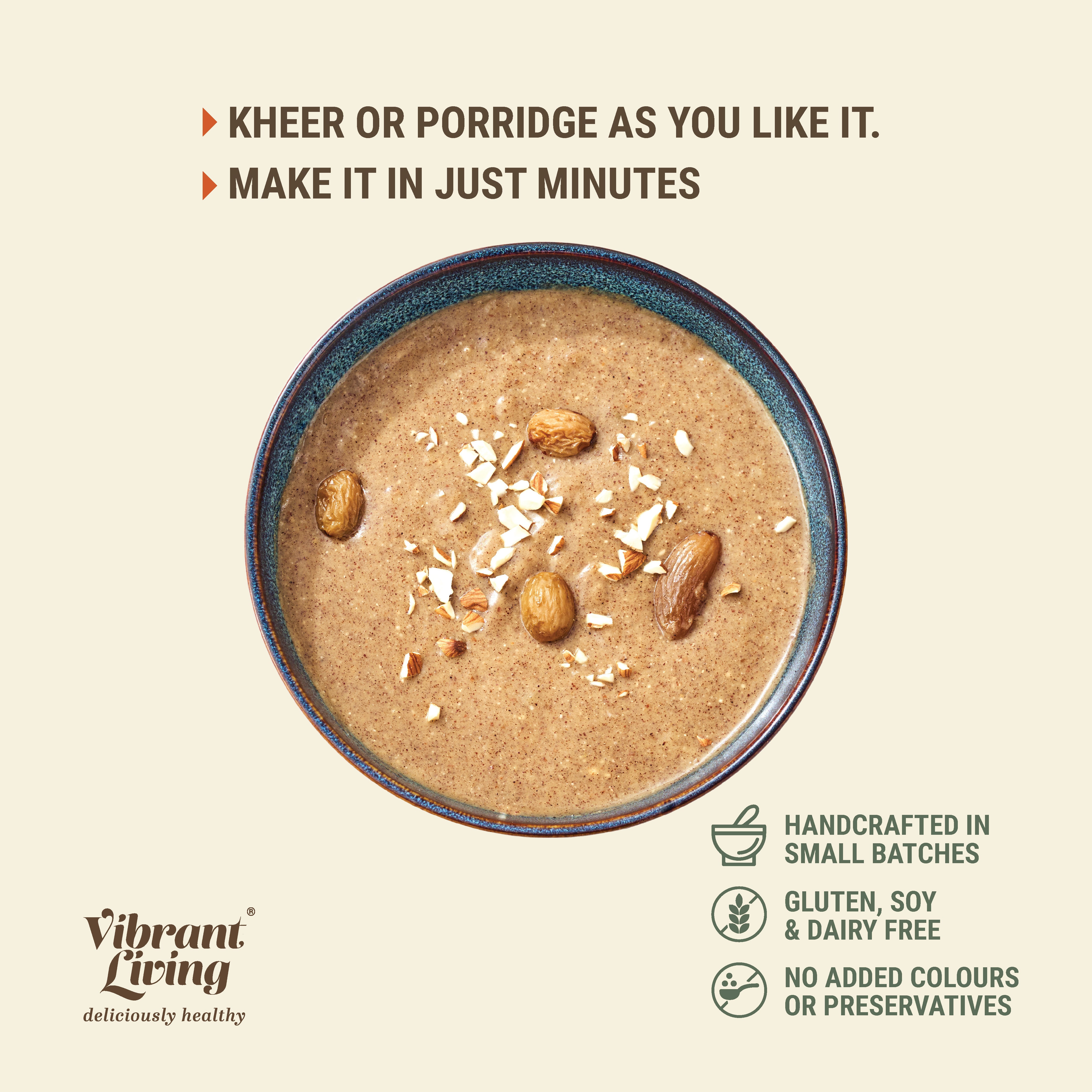 Morning Glory Porridge Mix (Sweet)
