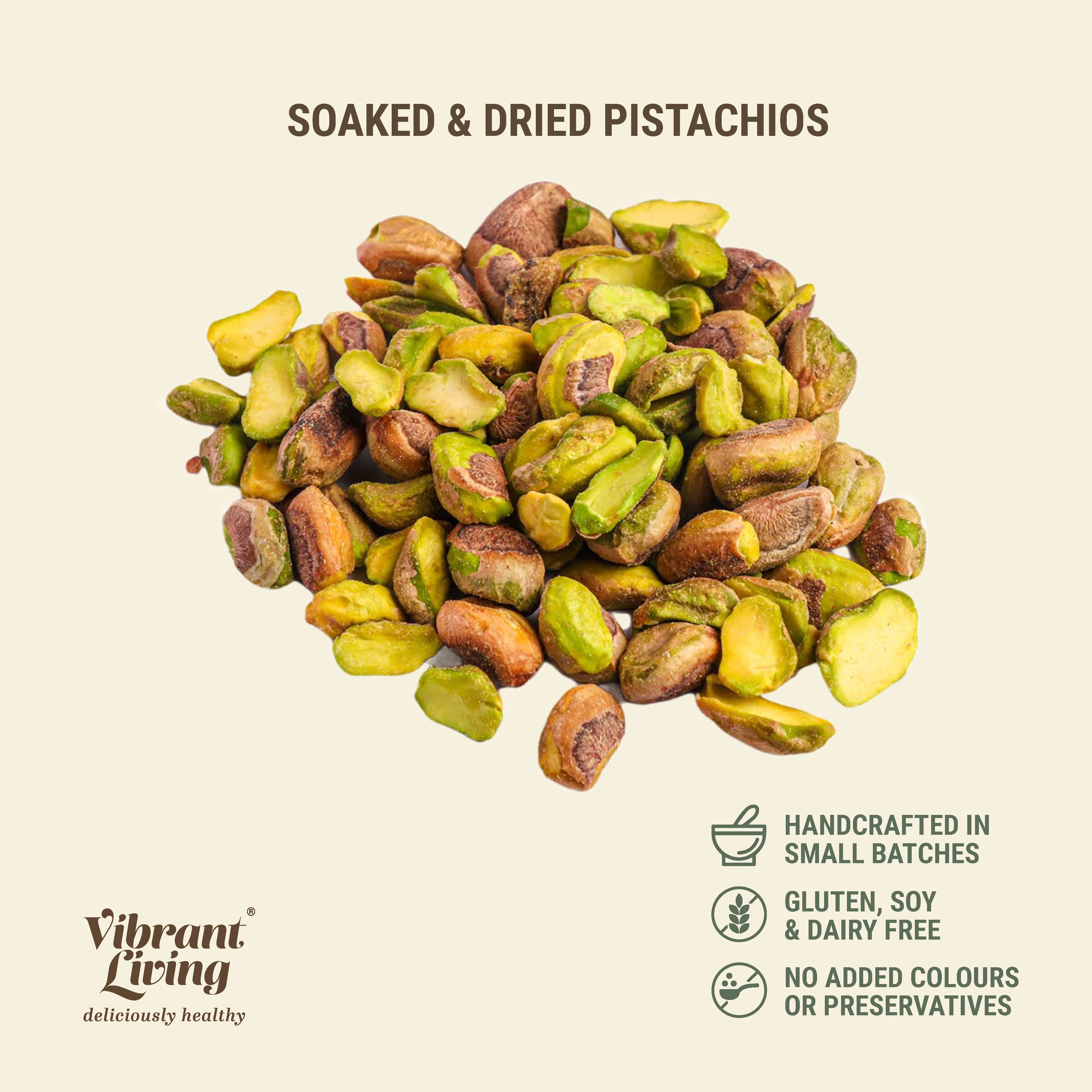 Pistachio - Soaked & Dried
