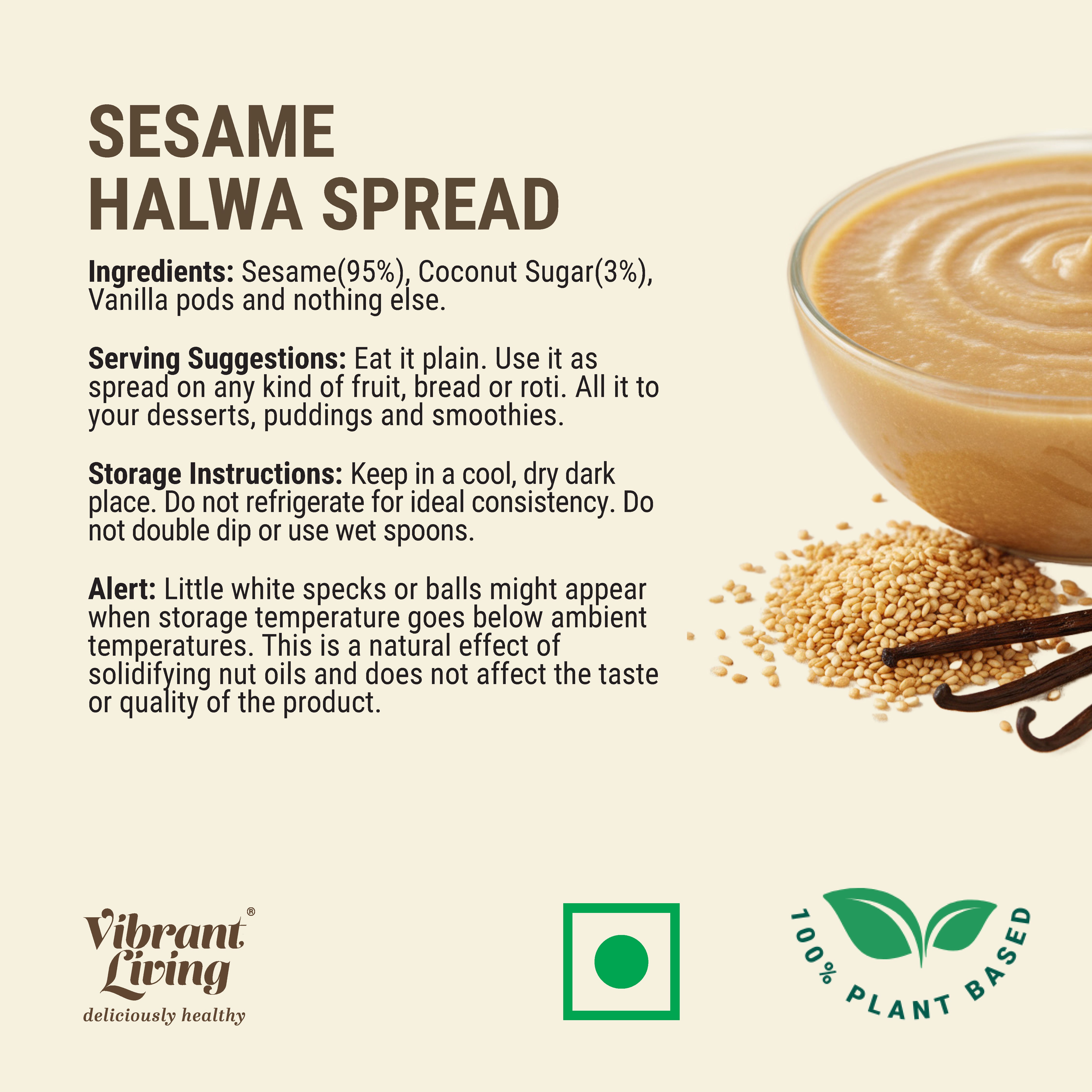 Sesame Halwa Spread