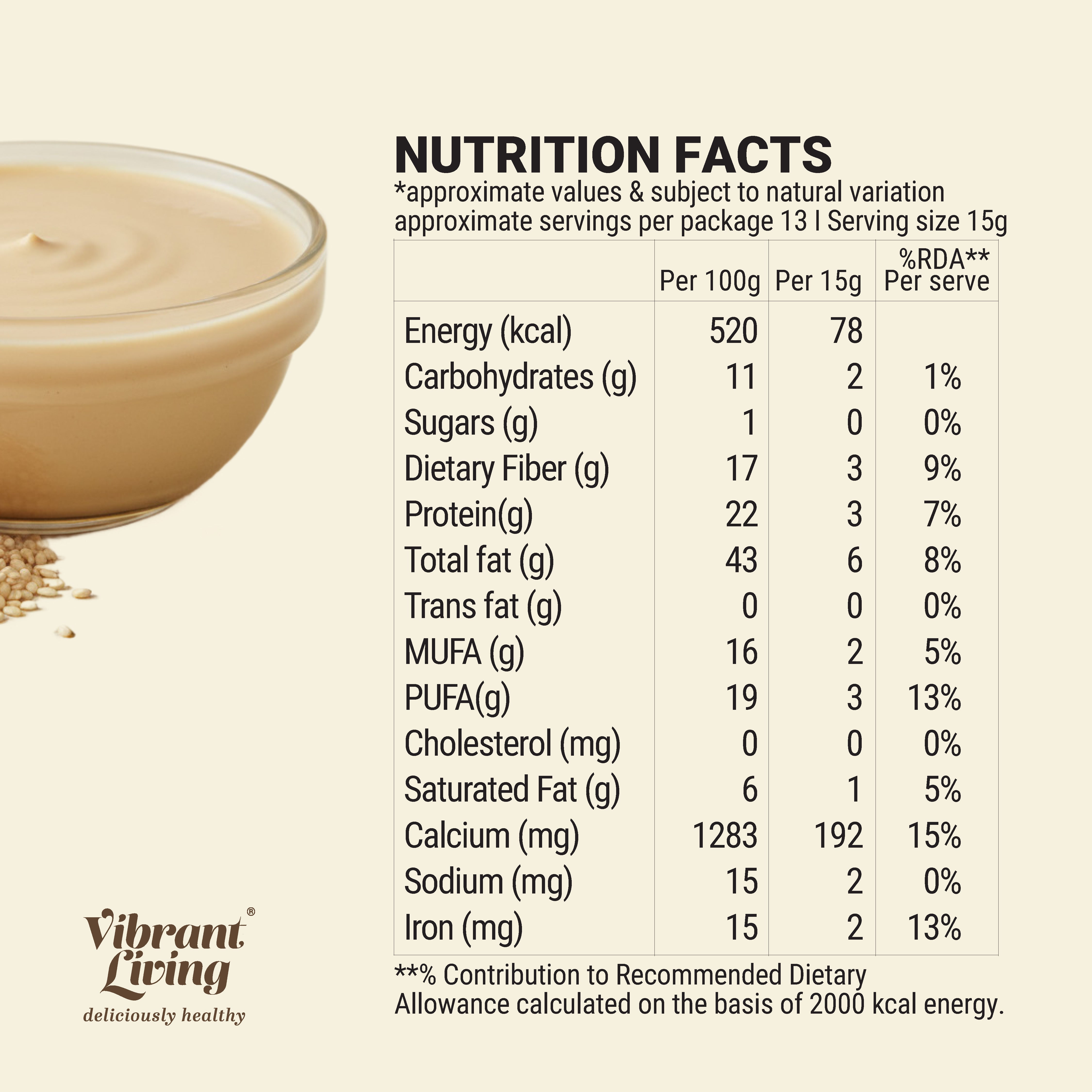 Sesame Tahini