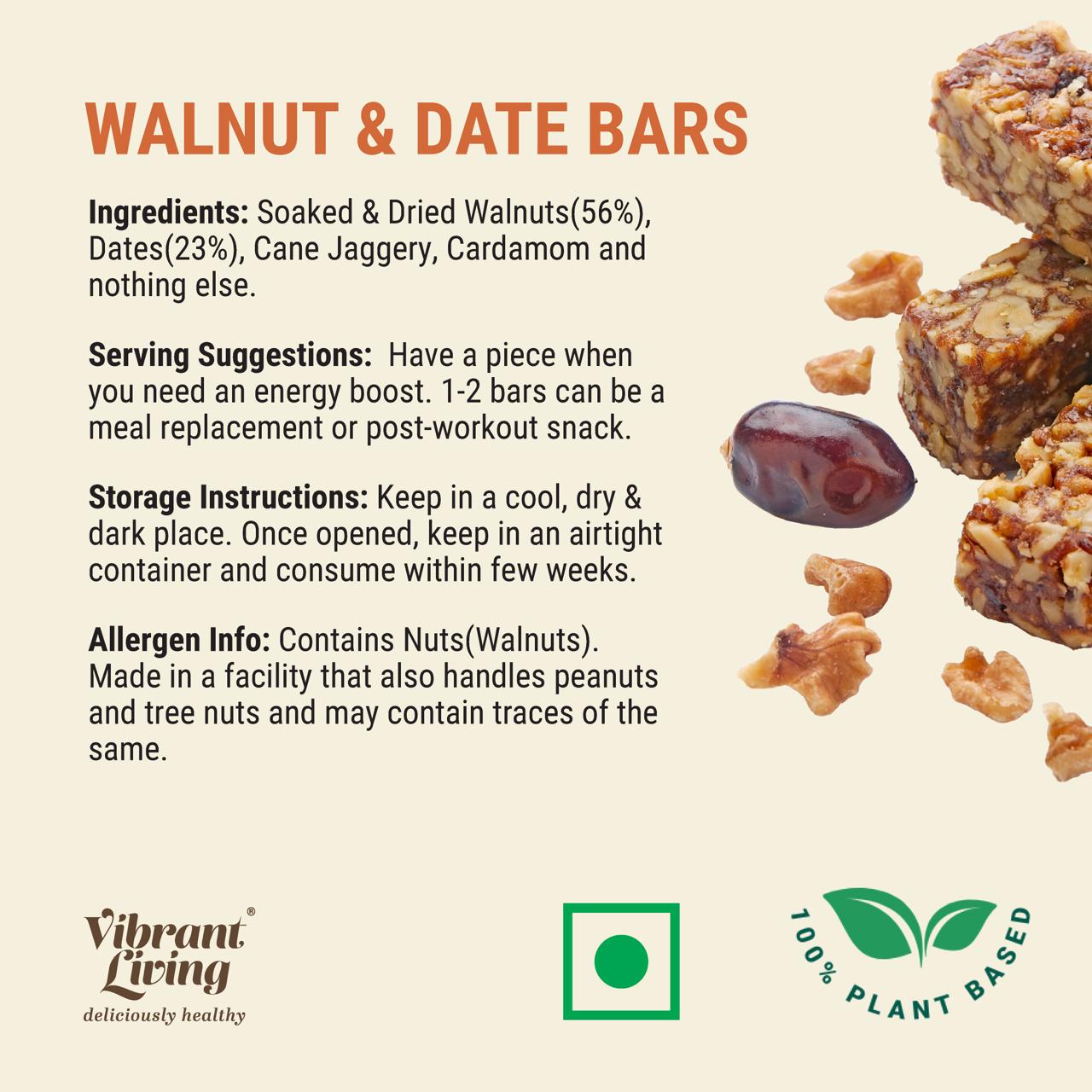 Date & Walnut Bar