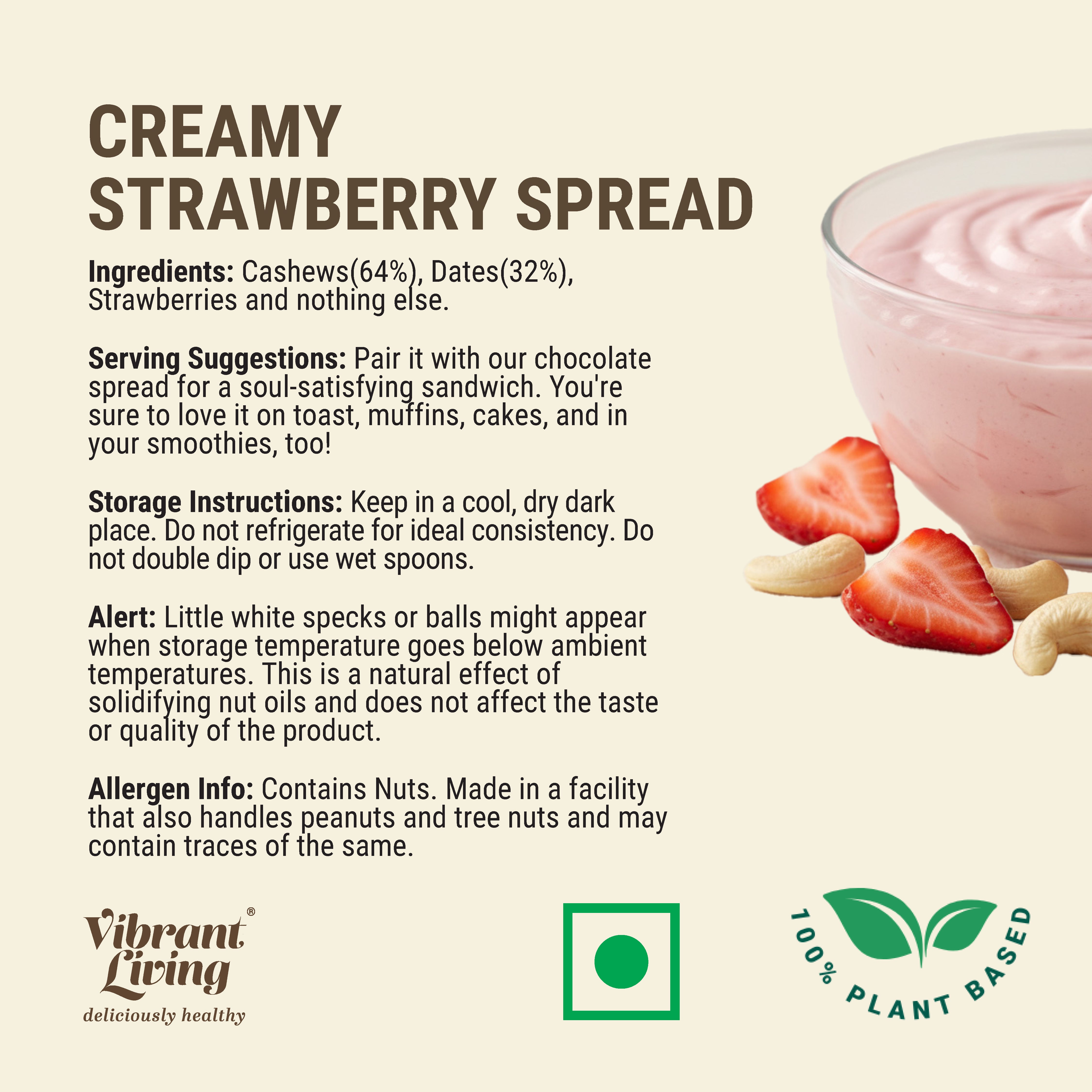 Creamy Strawberry Spread