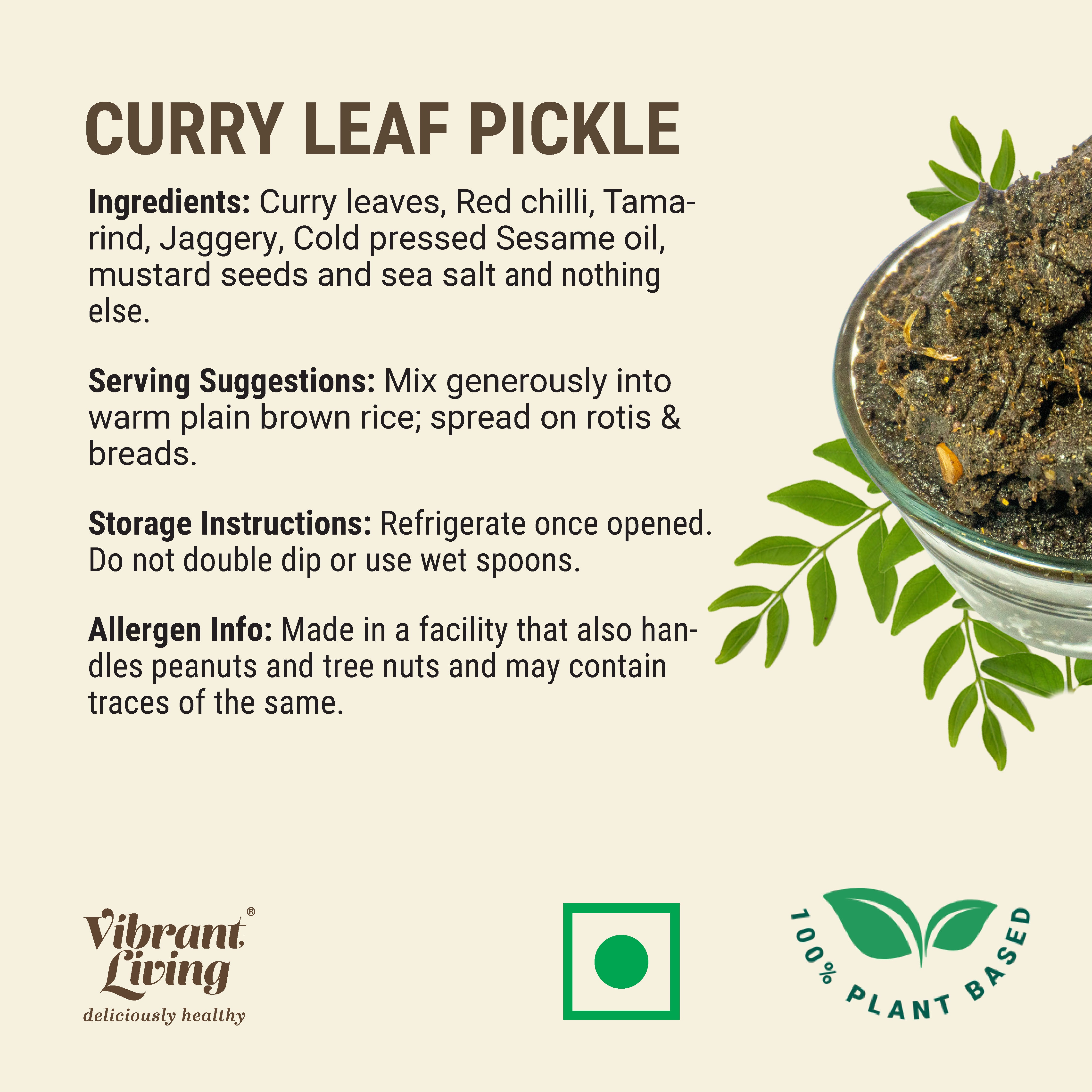 Curry Leaf Pickle
