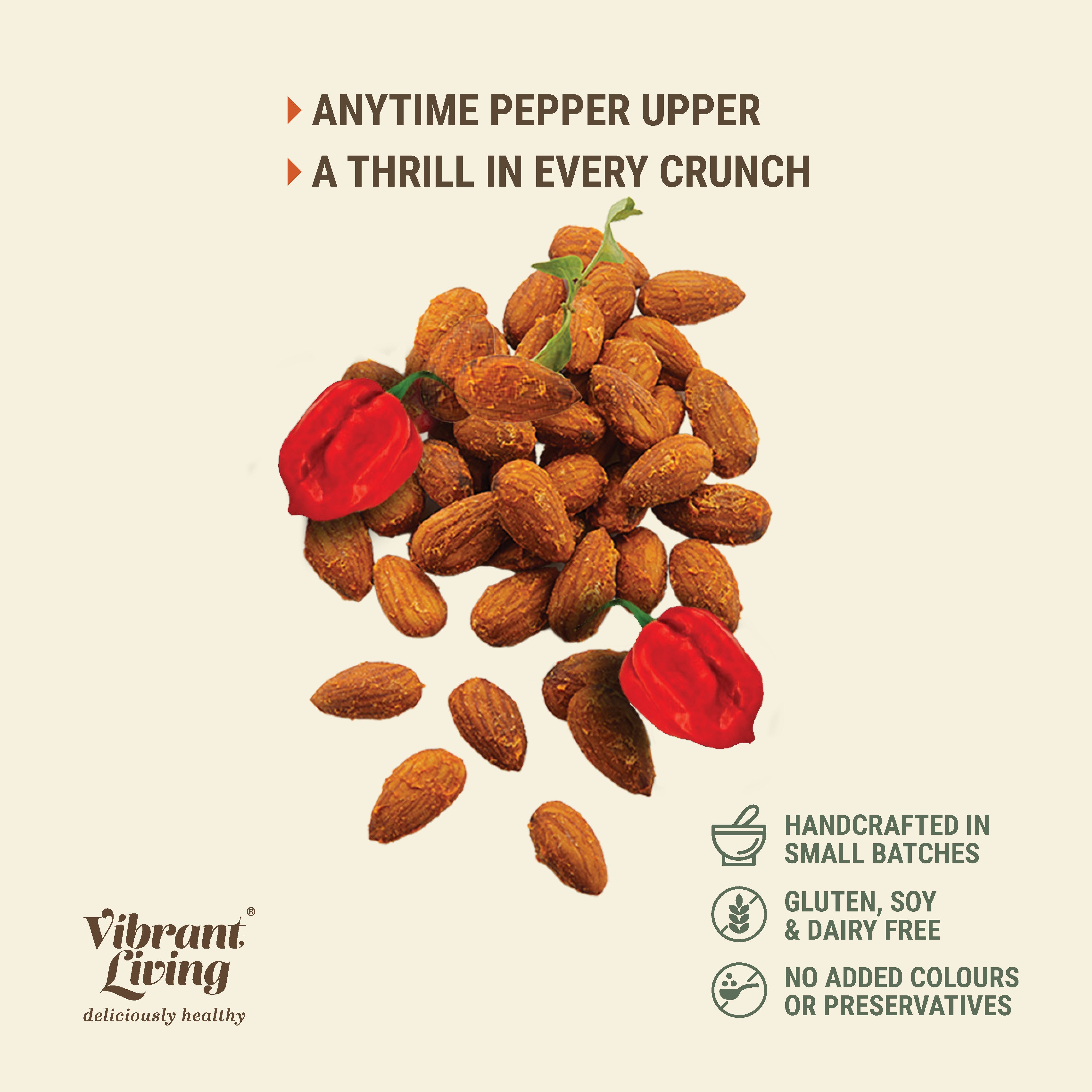 Habanero Spiced Almonds