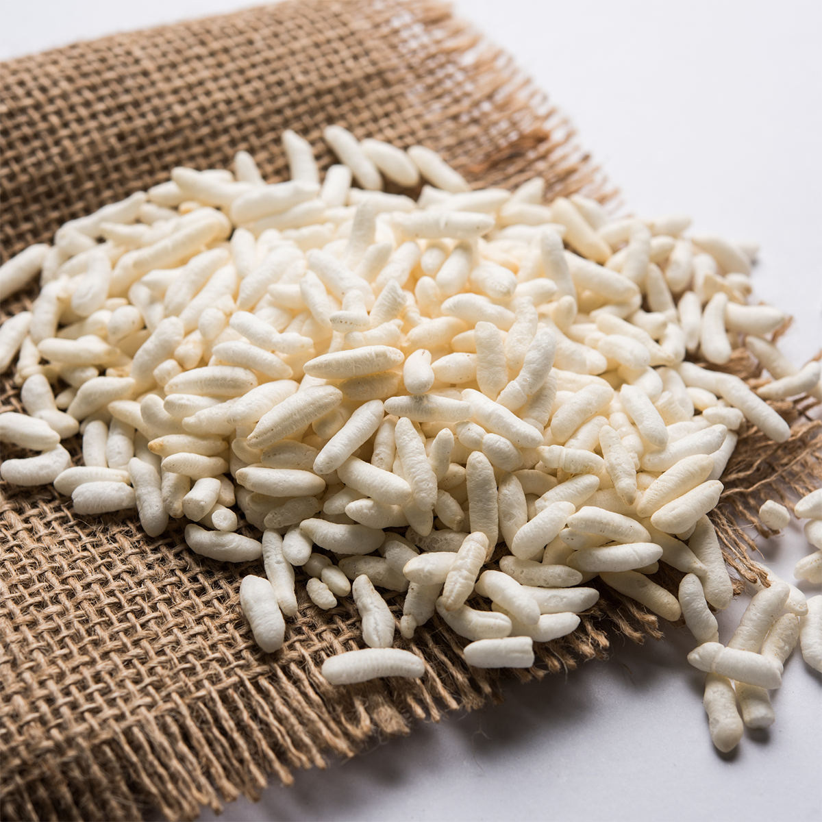 Puffed Rice Photo Indian Rice Sugar Puffs Original Indian Table Red Rice, Puffed, 300g
