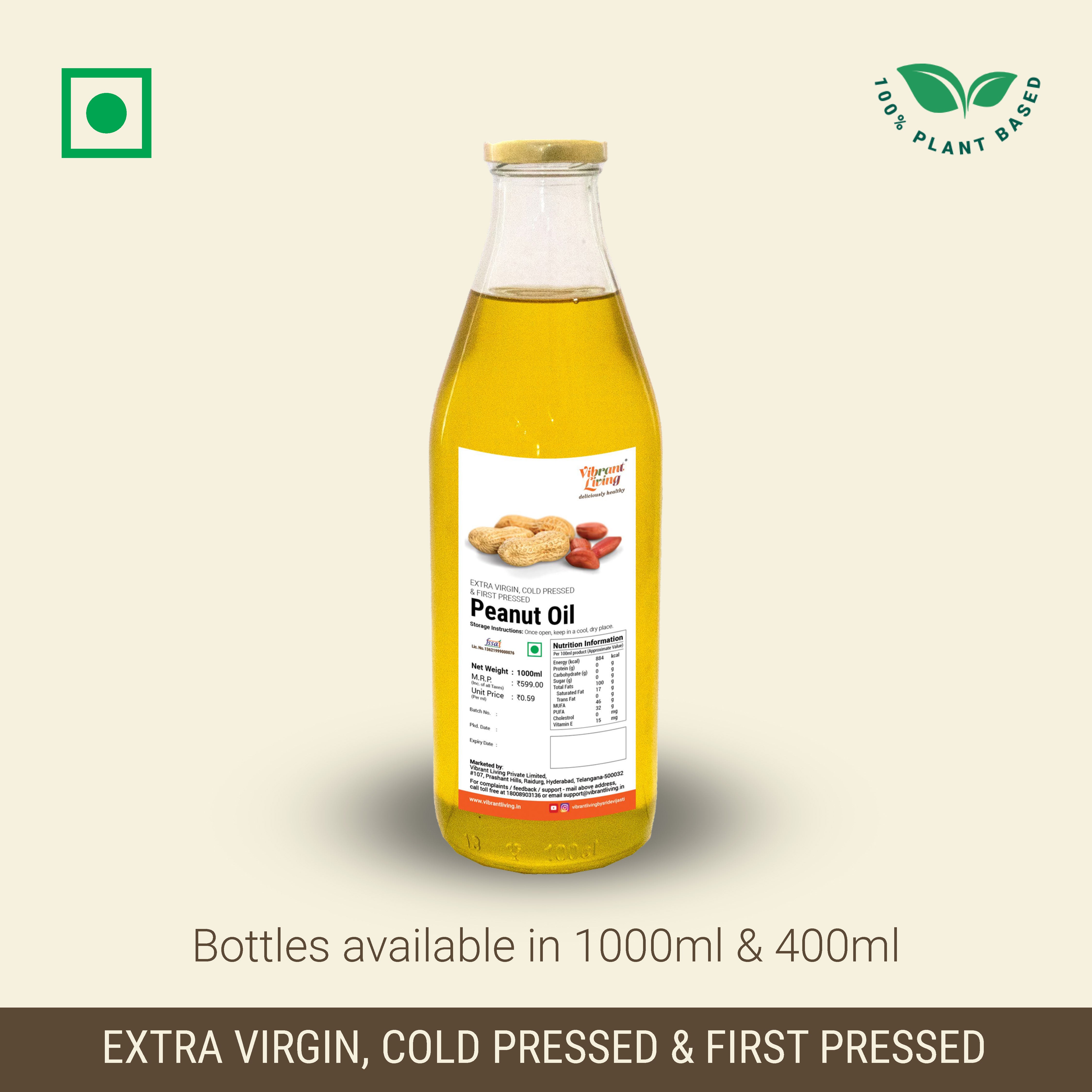 Cold Pressed Peanut Oil