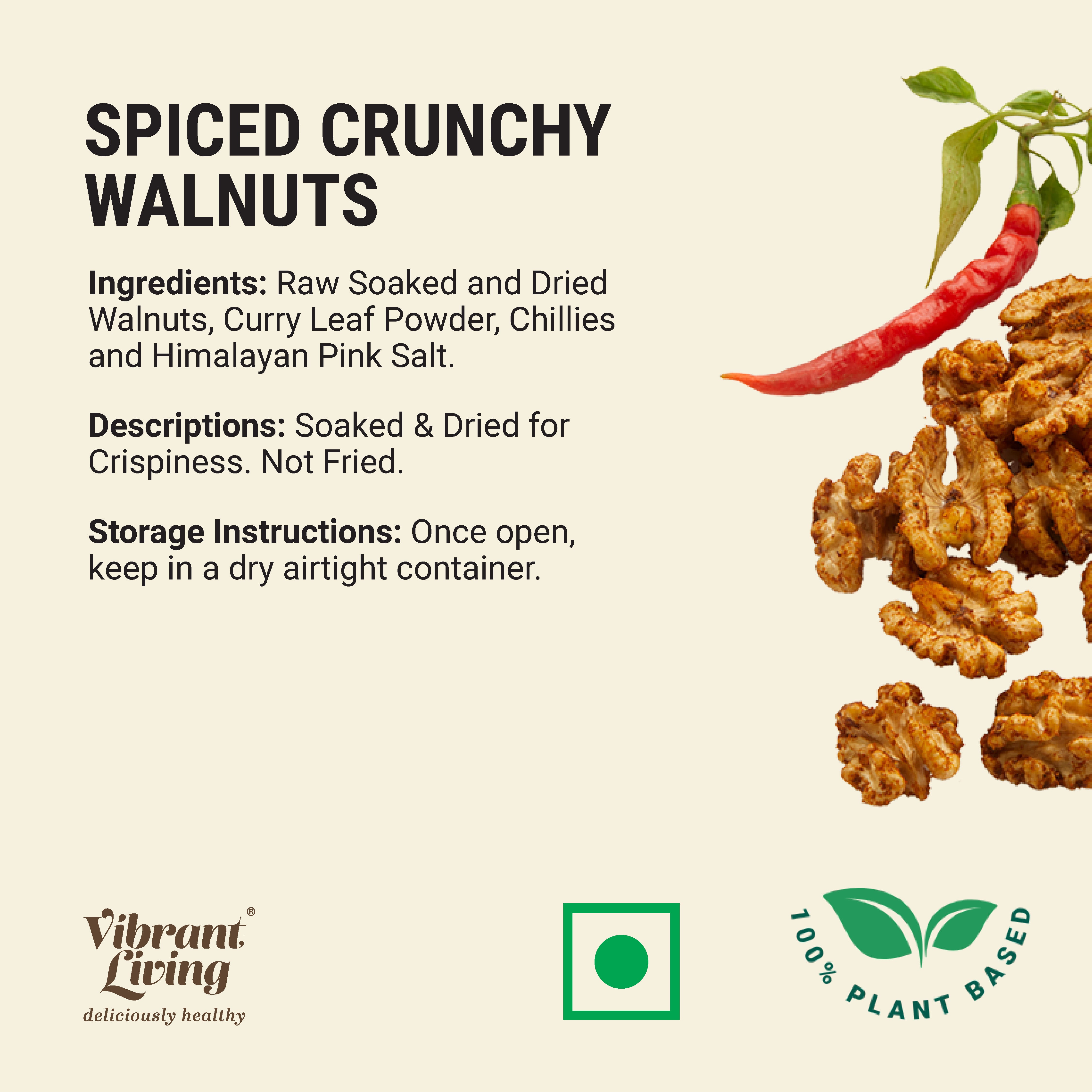 Spicy Crunchy Walnuts