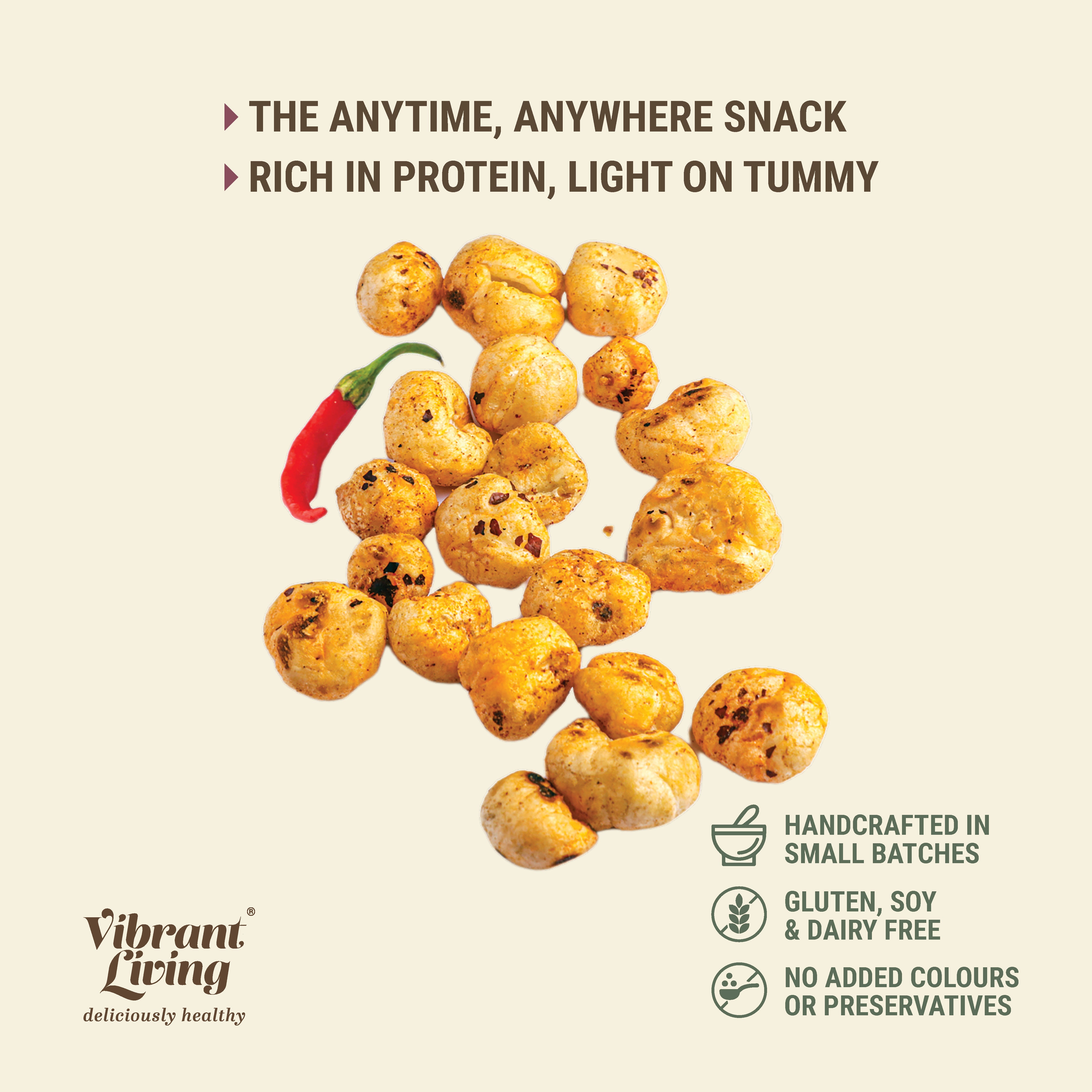 Teja Chilli Spiced Fox Nuts